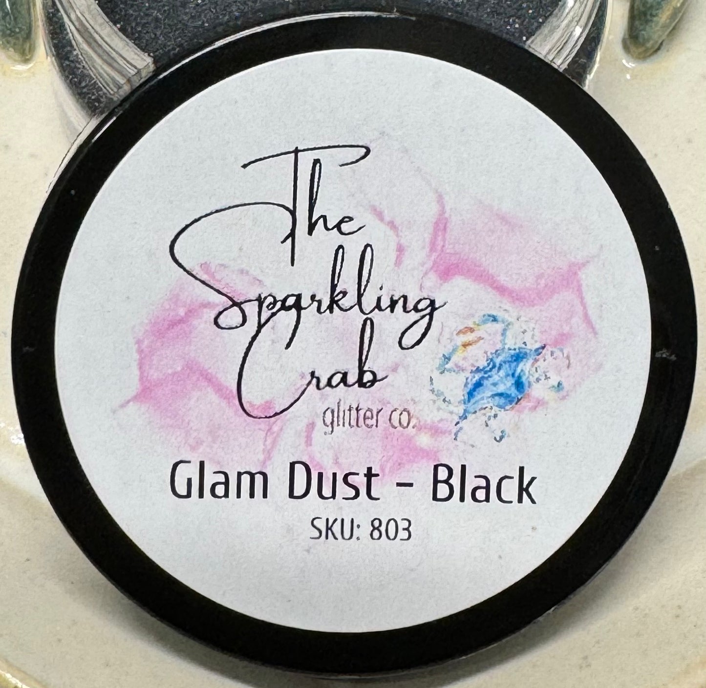 Coordinating Glitter Labels